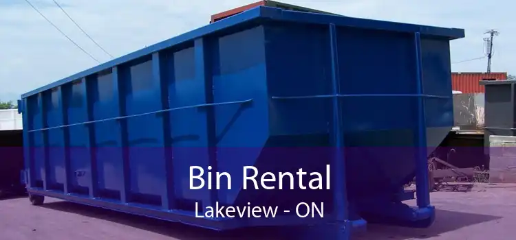 Bin Rental Lakeview - ON