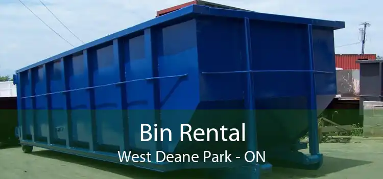Bin Rental West Deane Park - ON