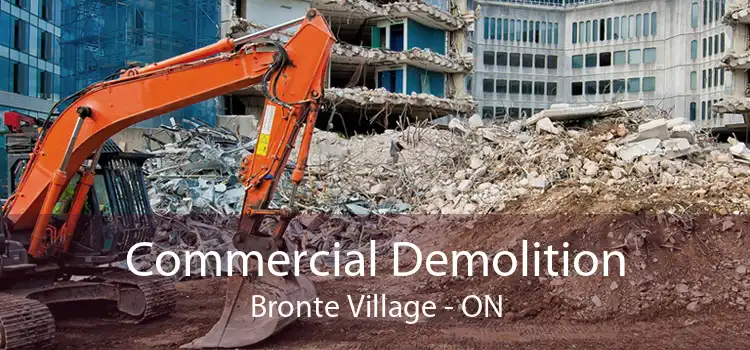 Commercial Demolition Bronte Village - ON