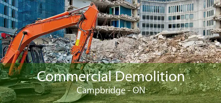 Commercial Demolition Campbridge - ON