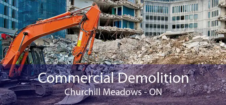 Commercial Demolition Churchill Meadows - ON