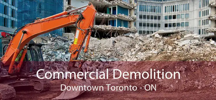 Commercial Demolition Downtown Toronto - ON
