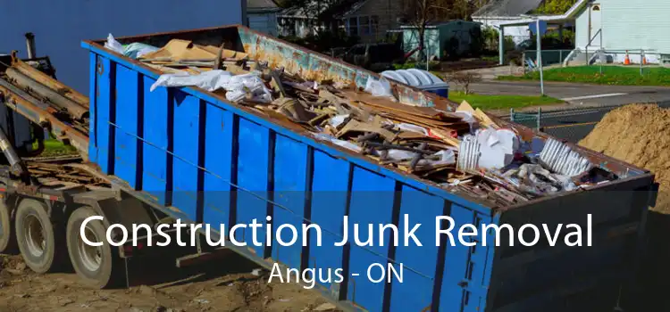 Construction Junk Removal Angus - ON