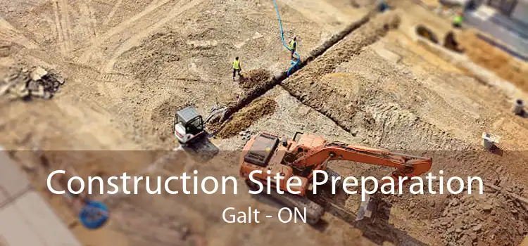 Construction Site Preparation Galt - ON