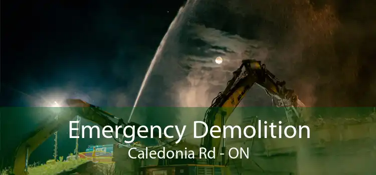 Emergency Demolition Caledonia Rd - ON