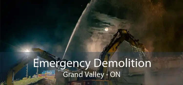 Emergency Demolition Grand Valley - ON