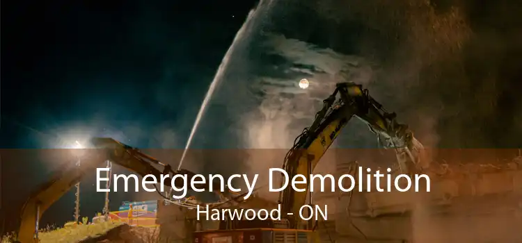 Emergency Demolition Harwood - ON