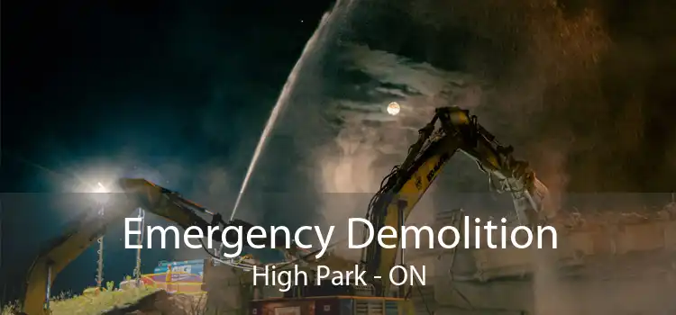 Emergency Demolition High Park - ON