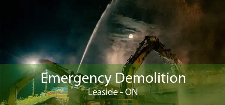 Emergency Demolition Leaside - ON