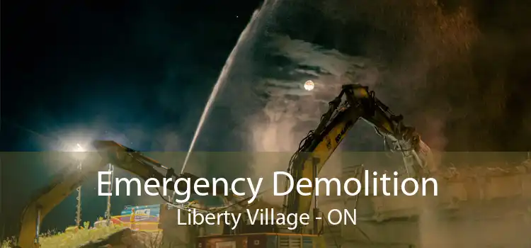 Emergency Demolition Liberty Village - ON