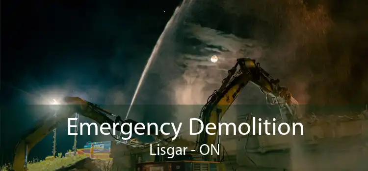 Emergency Demolition Lisgar - ON
