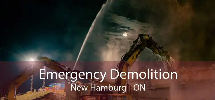 Emergency Demolition New Hamburg - ON