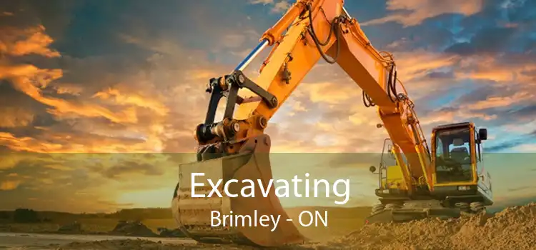 Excavating Brimley - ON