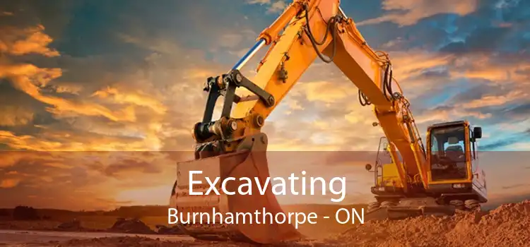 Excavating Burnhamthorpe - ON