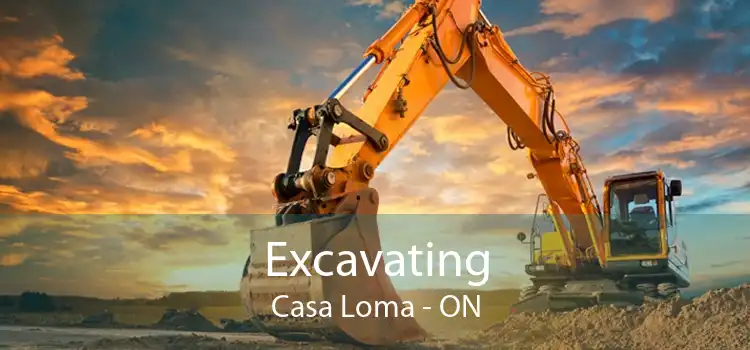 Excavating Casa Loma - ON