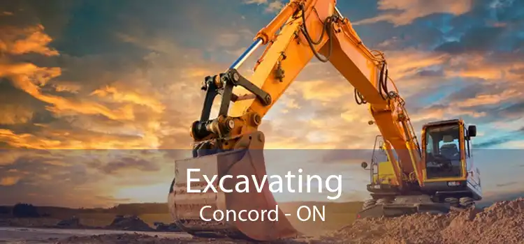 Excavating Concord - ON