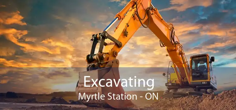Excavating Myrtle Station - ON