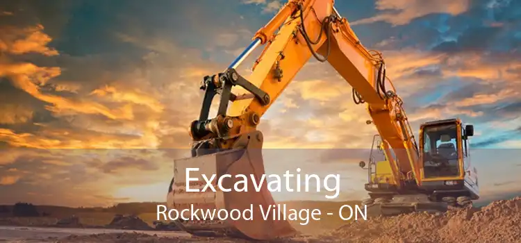 Excavating Rockwood Village - ON
