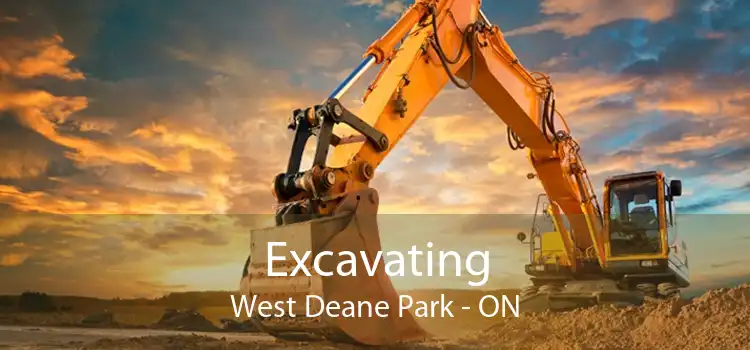 Excavating West Deane Park - ON