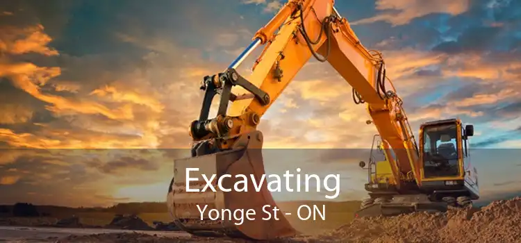 Excavating Yonge St - ON