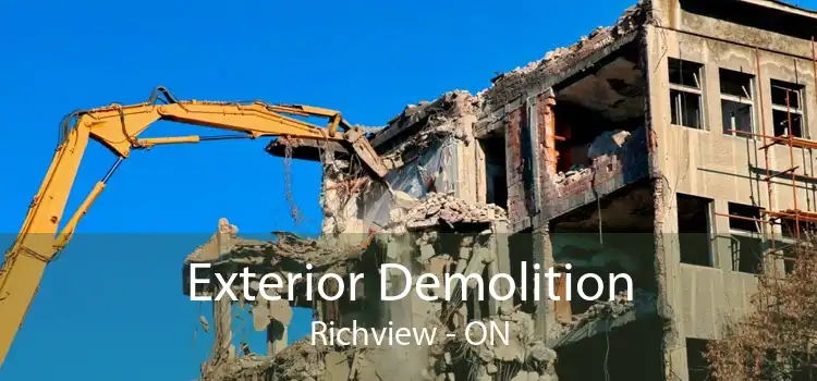 Exterior Demolition Richview - ON