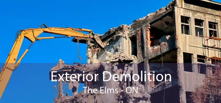 Exterior Demolition The Elms - ON