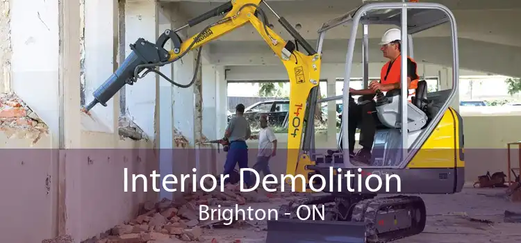 Interior Demolition Brighton - ON