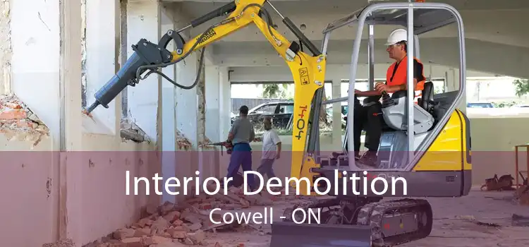 Interior Demolition Cowell - ON