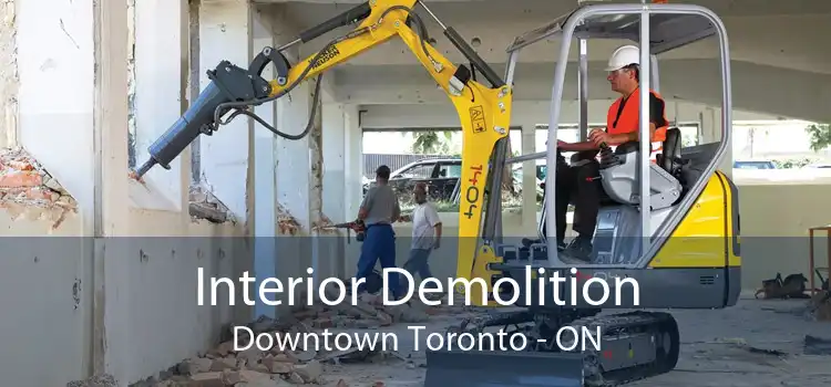Interior Demolition Downtown Toronto - ON