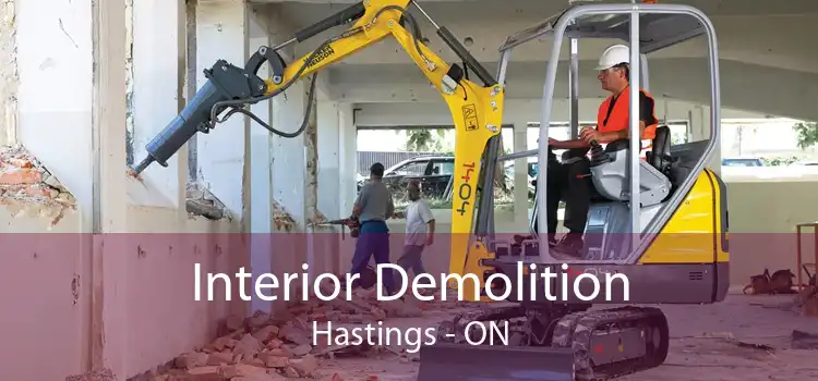 Interior Demolition Hastings - ON