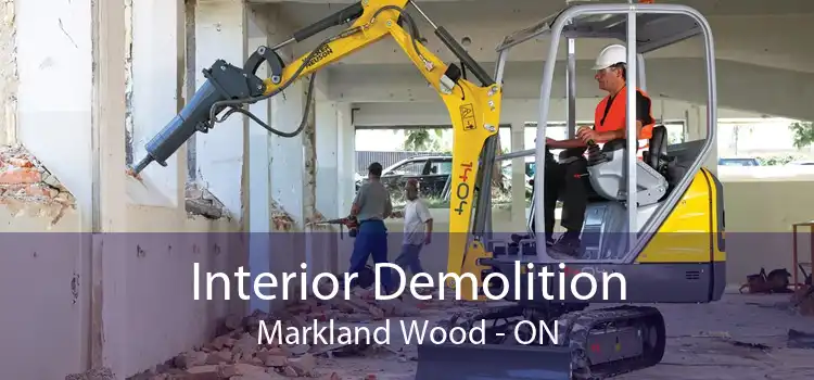 Interior Demolition Markland Wood - ON