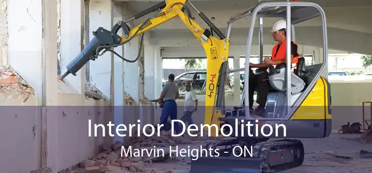 Interior Demolition Marvin Heights - ON