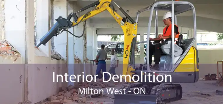 Interior Demolition Milton West - ON