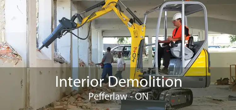 Interior Demolition Pefferlaw - ON