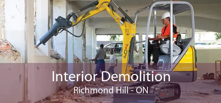 Interior Demolition Richmond Hill - ON
