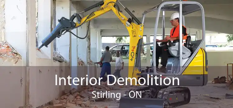 Interior Demolition Stirling - ON