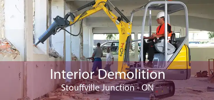 Interior Demolition Stouffville Junction - ON