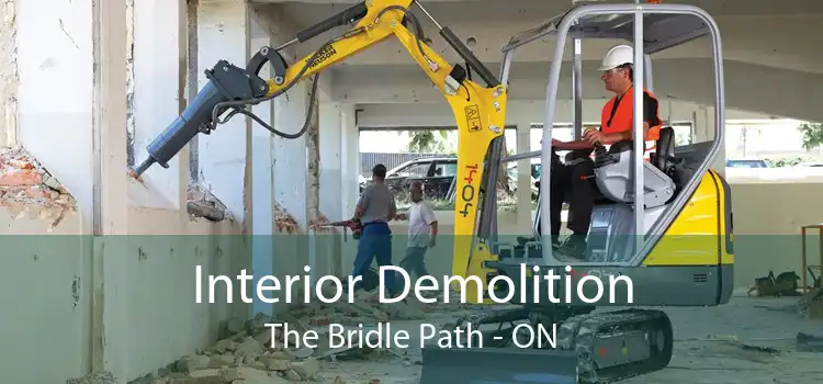 Interior Demolition The Bridle Path - ON