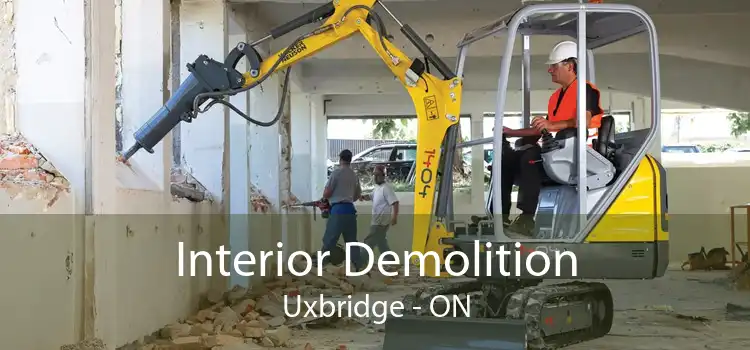 Interior Demolition Uxbridge - ON