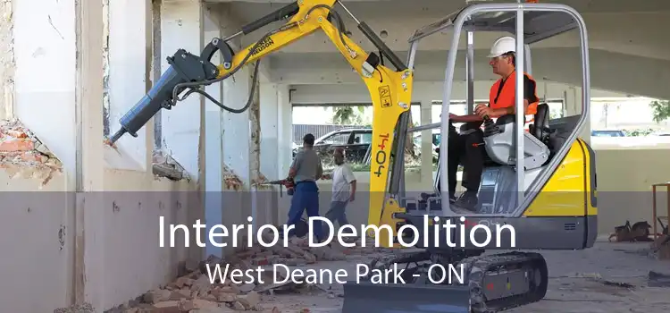 Interior Demolition West Deane Park - ON