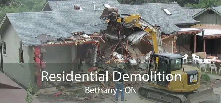 Residential Demolition Bethany - ON