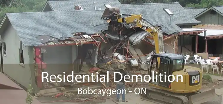 Residential Demolition Bobcaygeon - ON