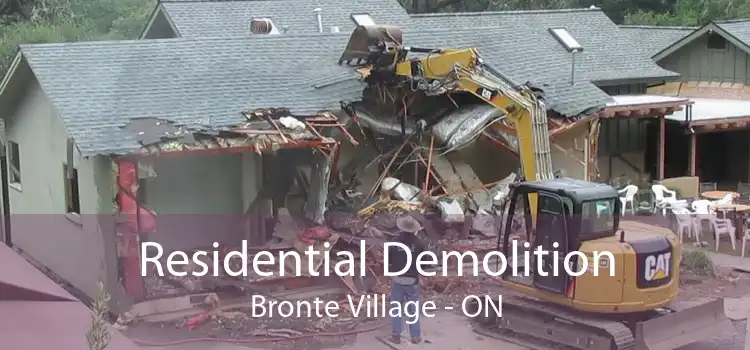 Residential Demolition Bronte Village - ON