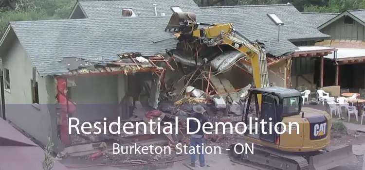 Residential Demolition Burketon Station - ON