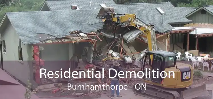 Residential Demolition Burnhamthorpe - ON