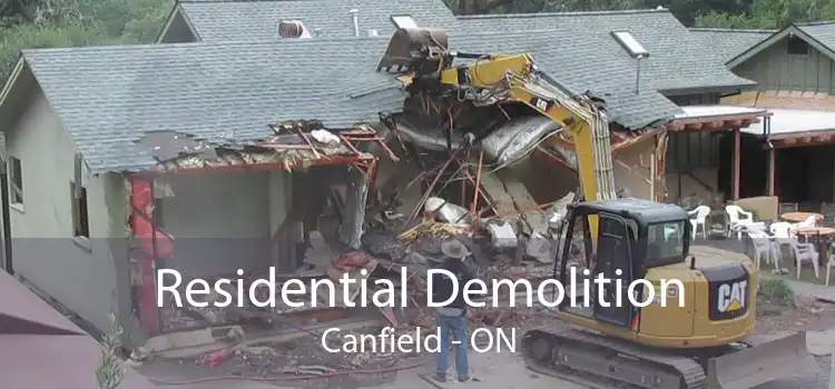 Residential Demolition Canfield - ON