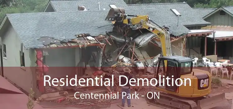 Residential Demolition Centennial Park - ON