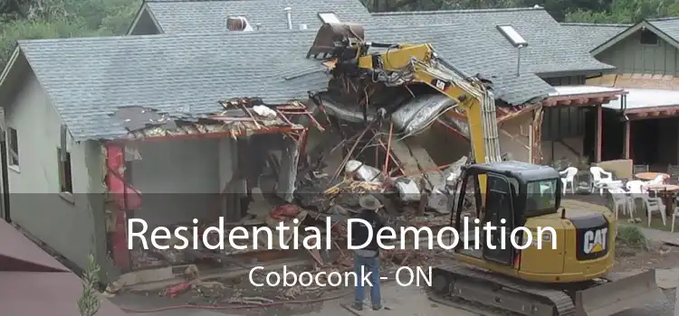 Residential Demolition Coboconk - ON