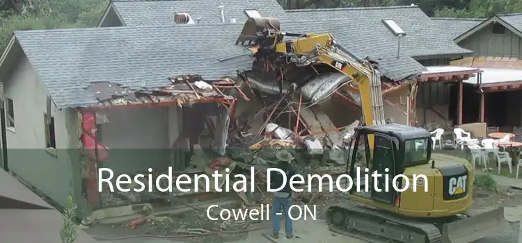 Residential Demolition Cowell - ON
