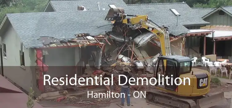 Residential Demolition Hamilton - ON